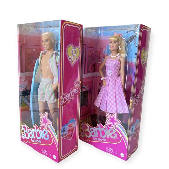 BARBIE and KEN Dolls from Movie Gift Set 2023 NEW IN BOX Bundle Gift Set - Picture 2 of 4